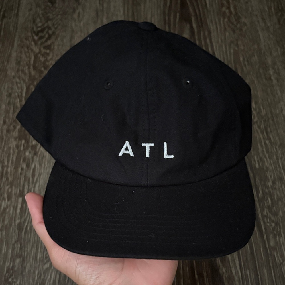 Black ATL Baseball Cap